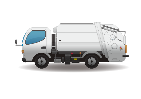 パッカー車による運搬